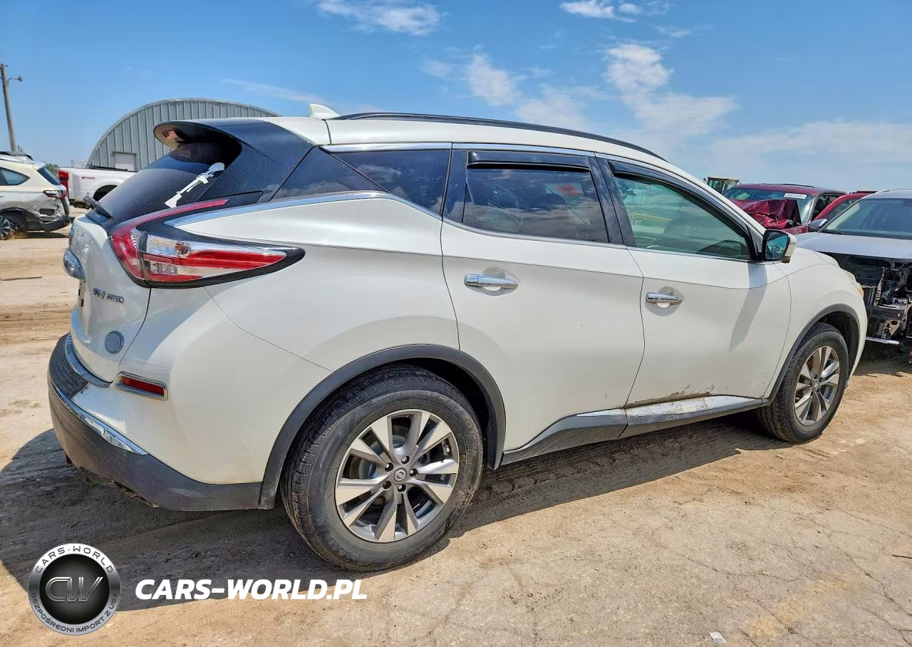 2017 Nissan Murano Sv VIN:5N1AZ2MH5HN130873 - 3