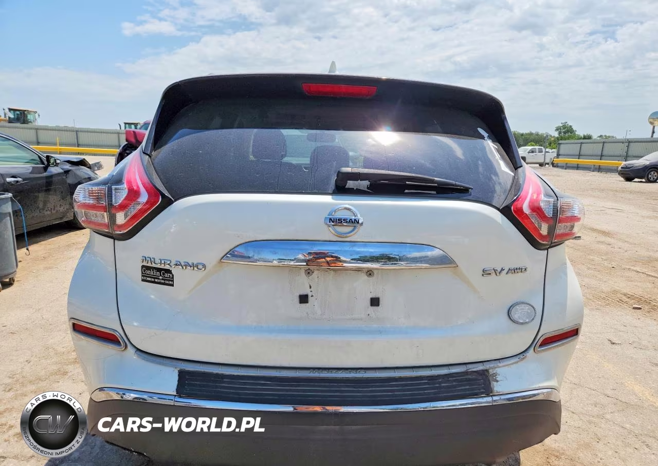 2017 Nissan Murano Sv VIN:5N1AZ2MH5HN130873 - 6