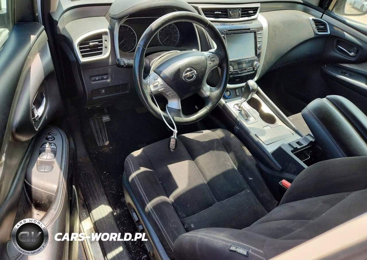 2017 Nissan Murano Sv VIN:5N1AZ2MH5HN130873 - 8