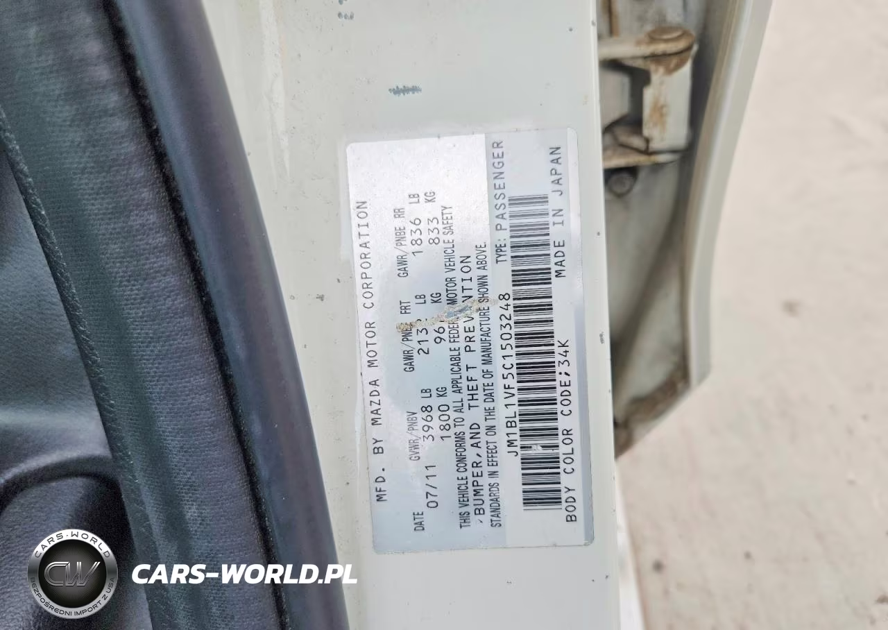 2012 Mazda 3 I VIN:JM1BL1VF5C1503248 - 12
