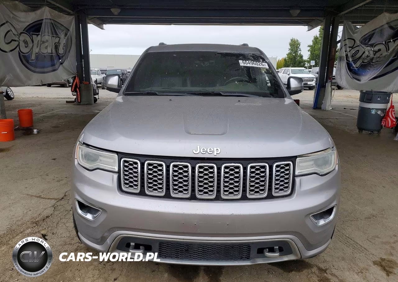 2017 Jeep Grand Cherokee Overland VIN:1C4RJECG0HC740202 - 5