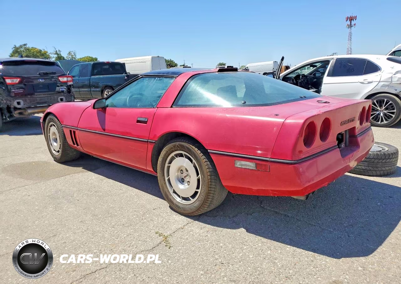 1986 Chevrolet Corvette VIN:1G1YY0784G5123135 - 2