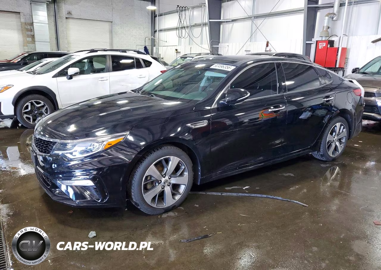 2019 Kia Optima S VIN:5XXGT4L37KG361181 - 1
