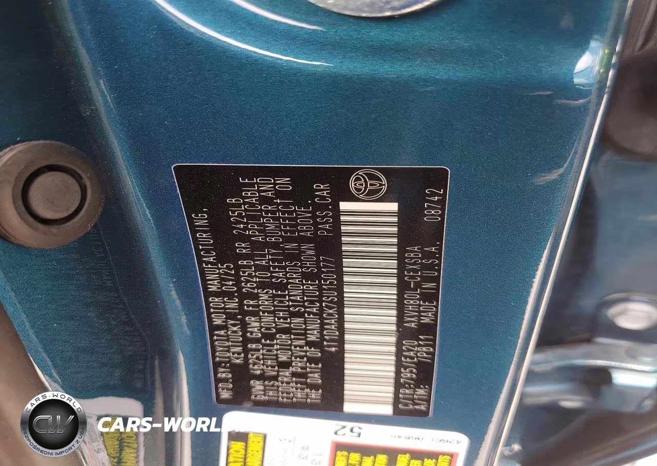 2025 Toyota Camry Se VIN:4T1DAACK7SU150177 - 12