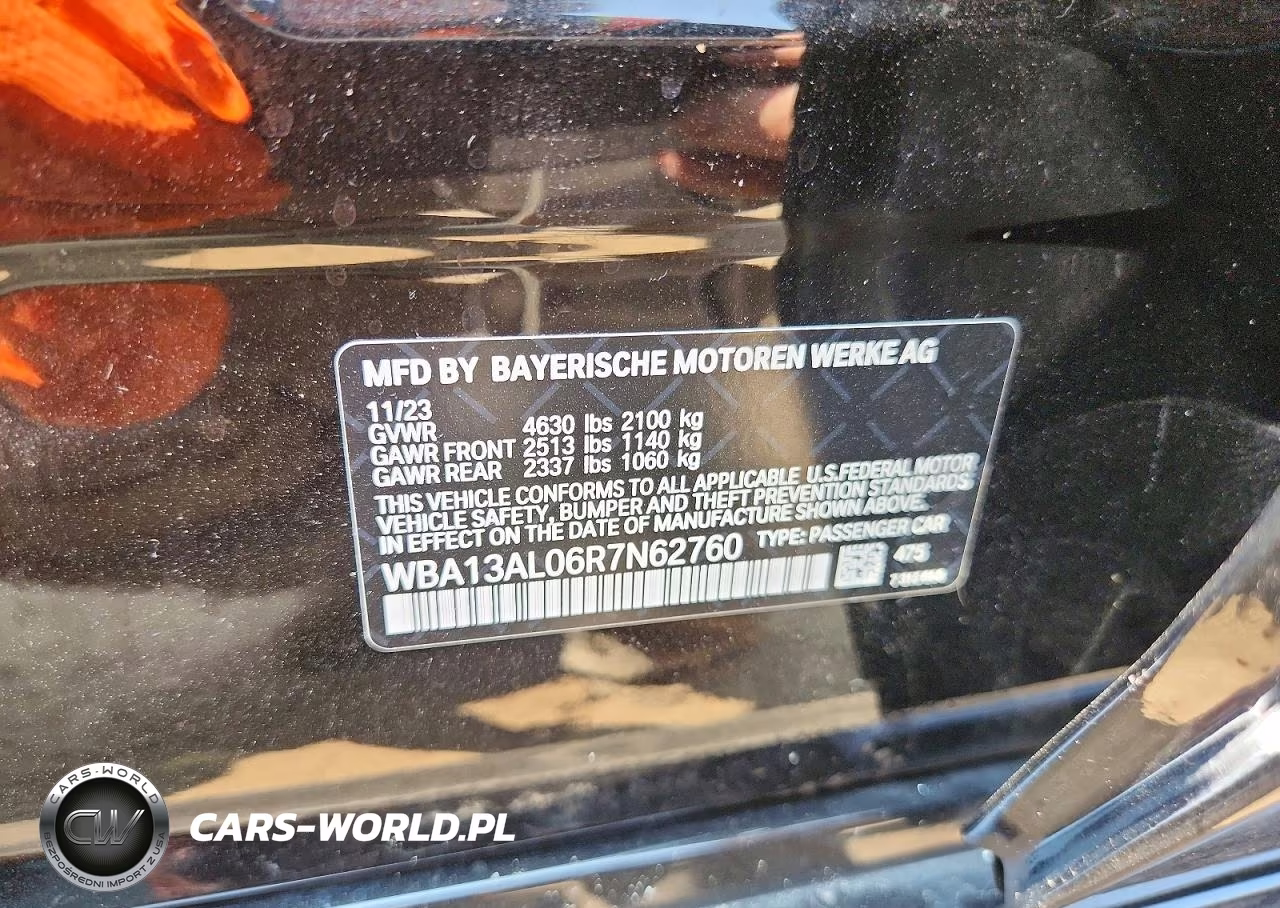 2024 BMW M235Xi VIN:WBA13AL06R7N62760 - 13