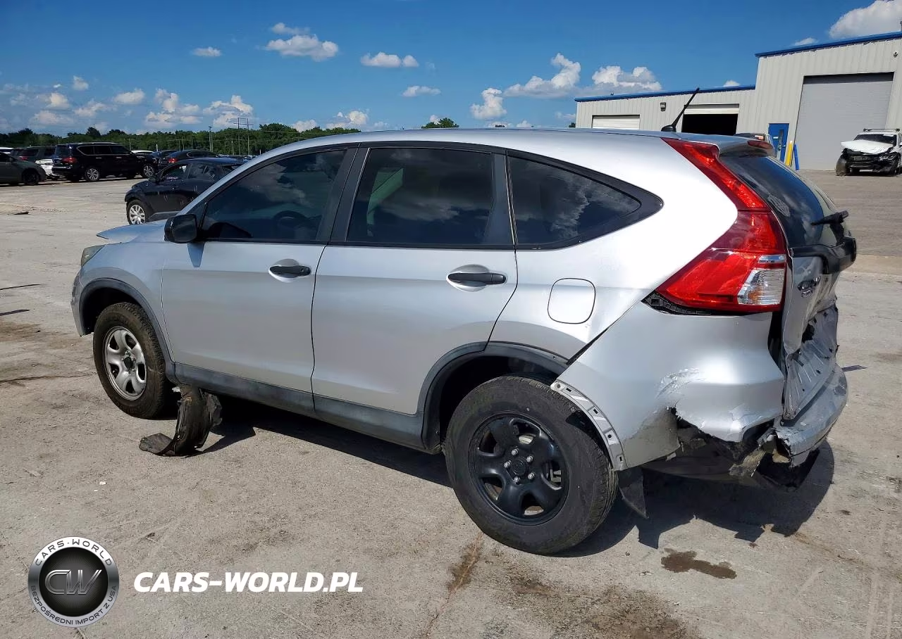 2015 Honda Cr-V Lx VIN:5J6RM3H37FL002180 - 2