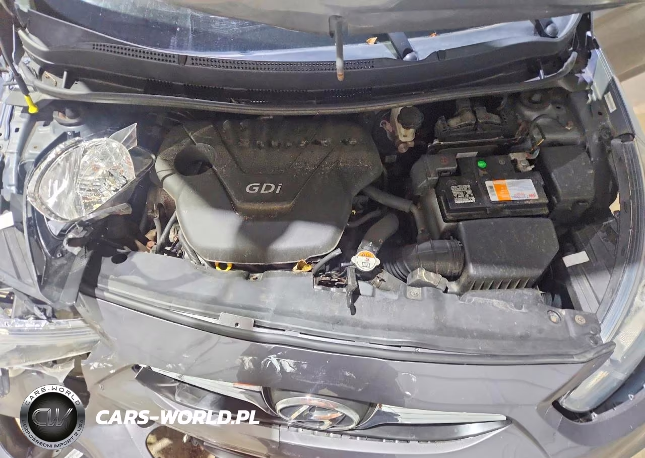 2013 Hyundai Accent Gls VIN:KMHCU4AEXDU468914 - 11