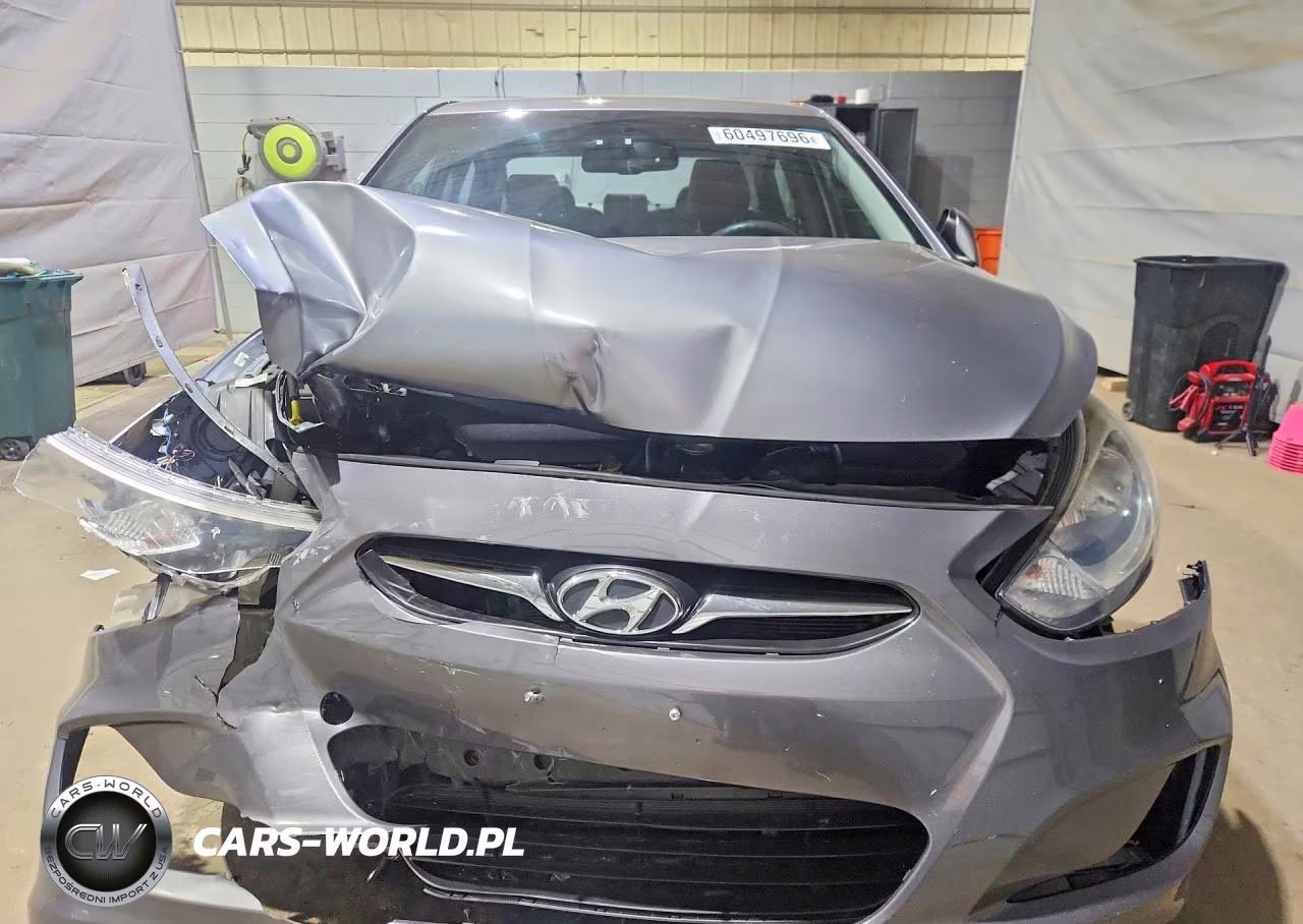 2013 Hyundai Accent Gls VIN:KMHCU4AEXDU468914 - 5
