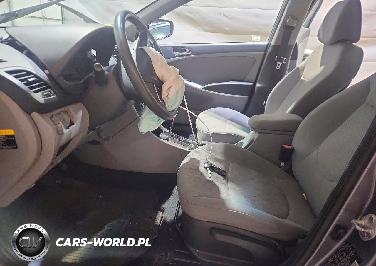 2013 Hyundai Accent Gls VIN:KMHCU4AEXDU468914 - 7