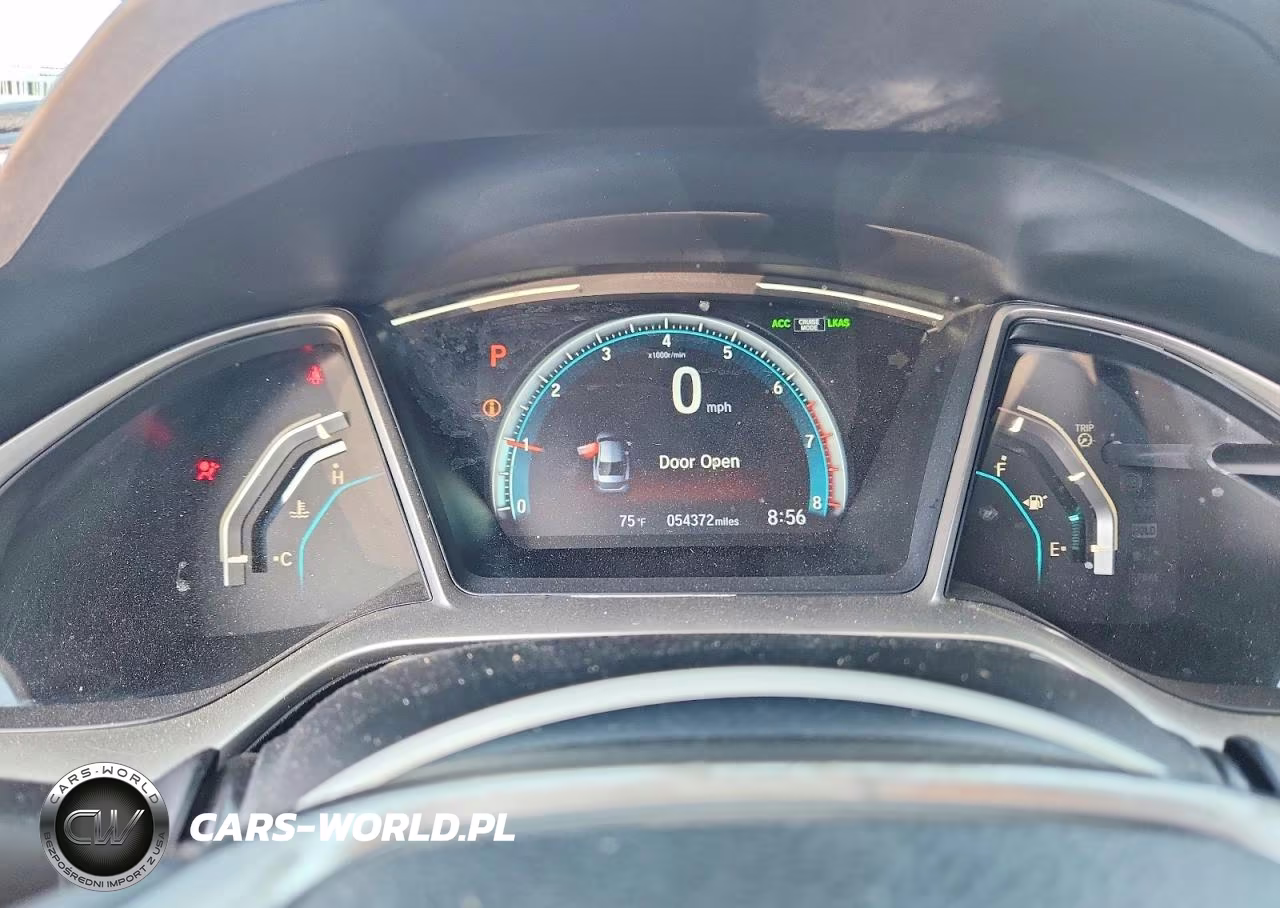 2019 Honda Civic Ex VIN:19XFC1F3XKE206252 - 9