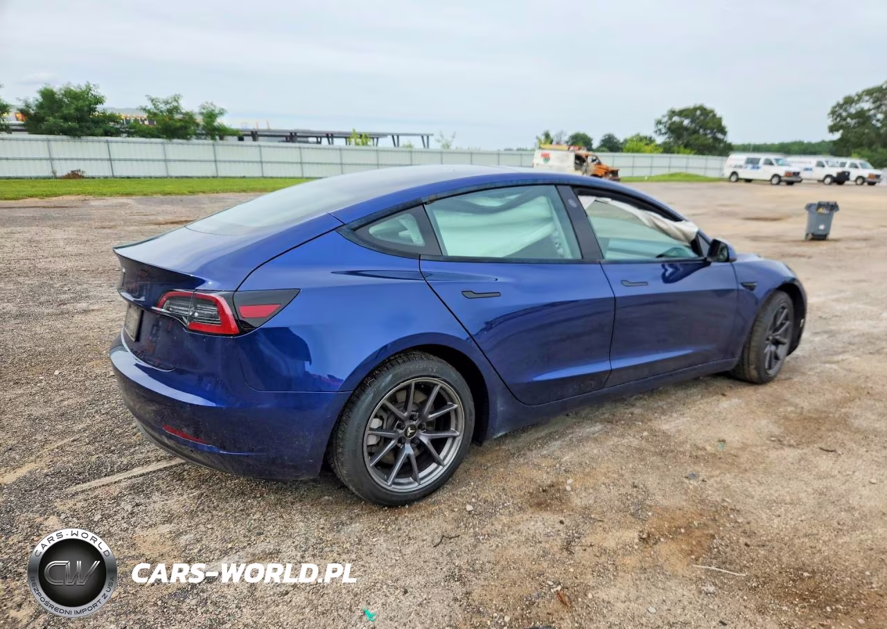 2021 Tesla Model 3 VIN:5YJ3E1EA6MF058076 - 3