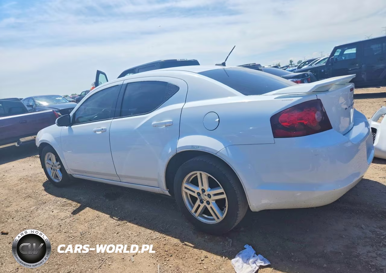 2012 Dodge Avenger Sxt VIN:1C3CDZCB9CN196406 - 2