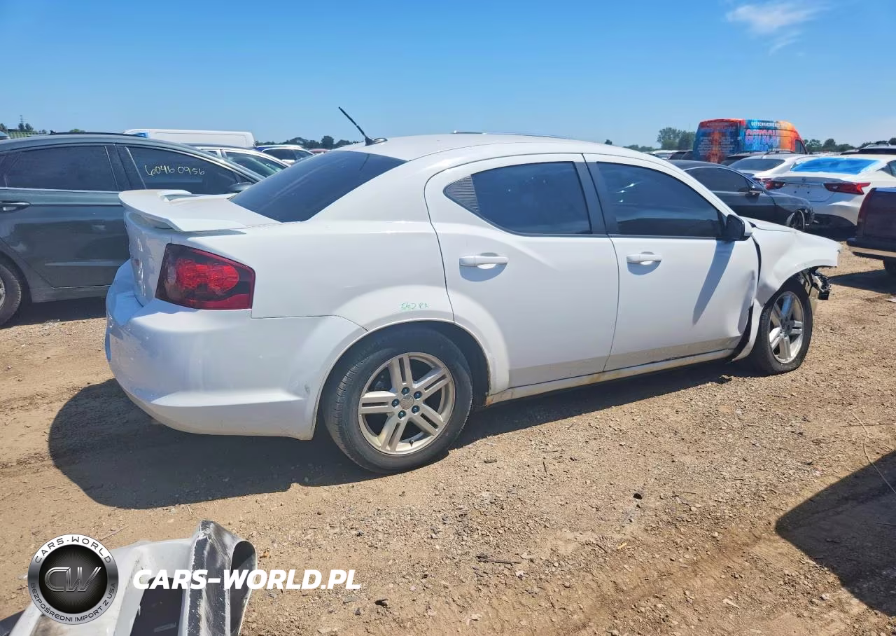 2012 Dodge Avenger Sxt VIN:1C3CDZCB9CN196406 - 3
