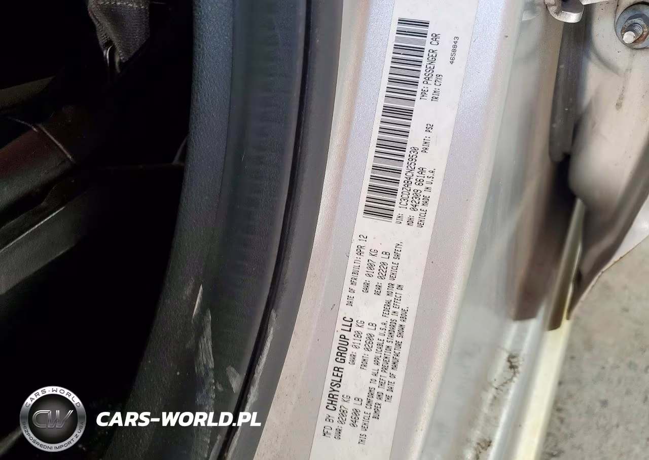 2012 Dodge Avenger Se VIN:1C3CDZAB4CN259530 - 13