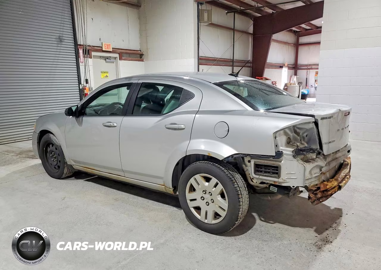 2012 Dodge Avenger Se VIN:1C3CDZAB4CN259530 - 2