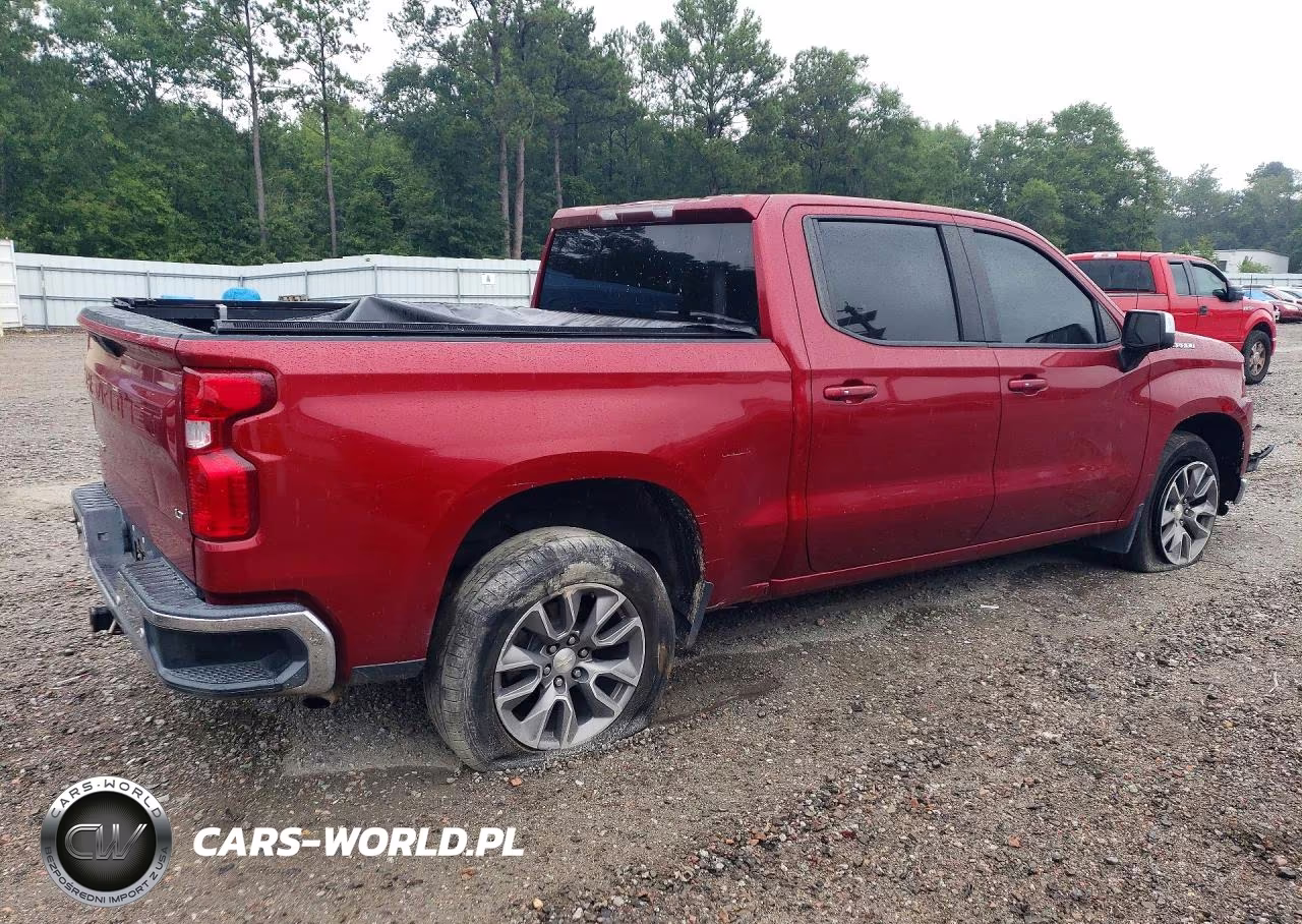 2019 Chevrolet Silverado C1500 Lt VIN:1GCPWCED5KZ372541 - 3