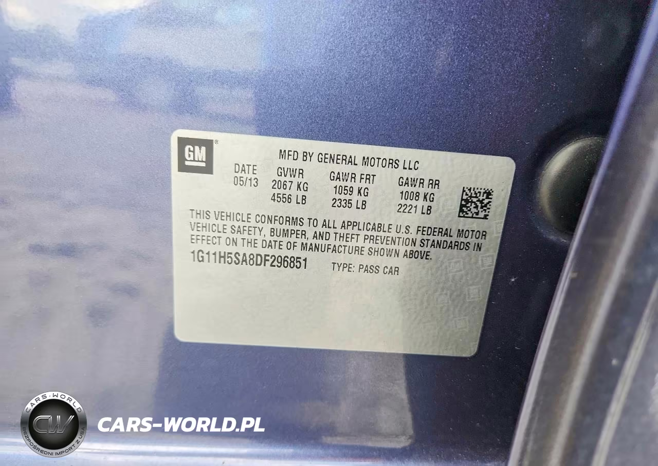 2013 Chevrolet Malibu Ltz VIN:1G11H5SA8DF296851 - 12