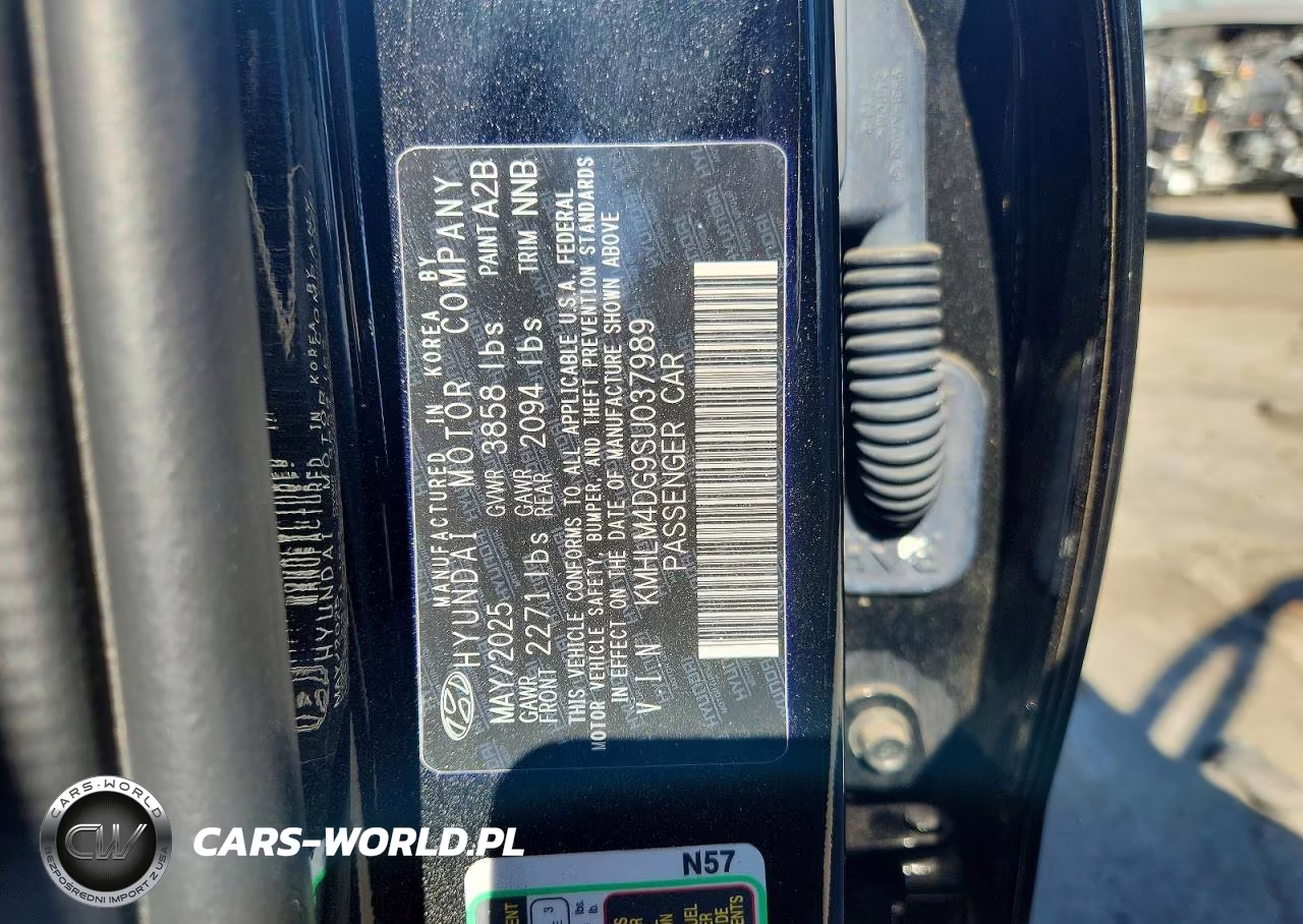 2025 Hyundai Elantra Sel Sport VIN:KMHLM4DG9SU037989 - 12