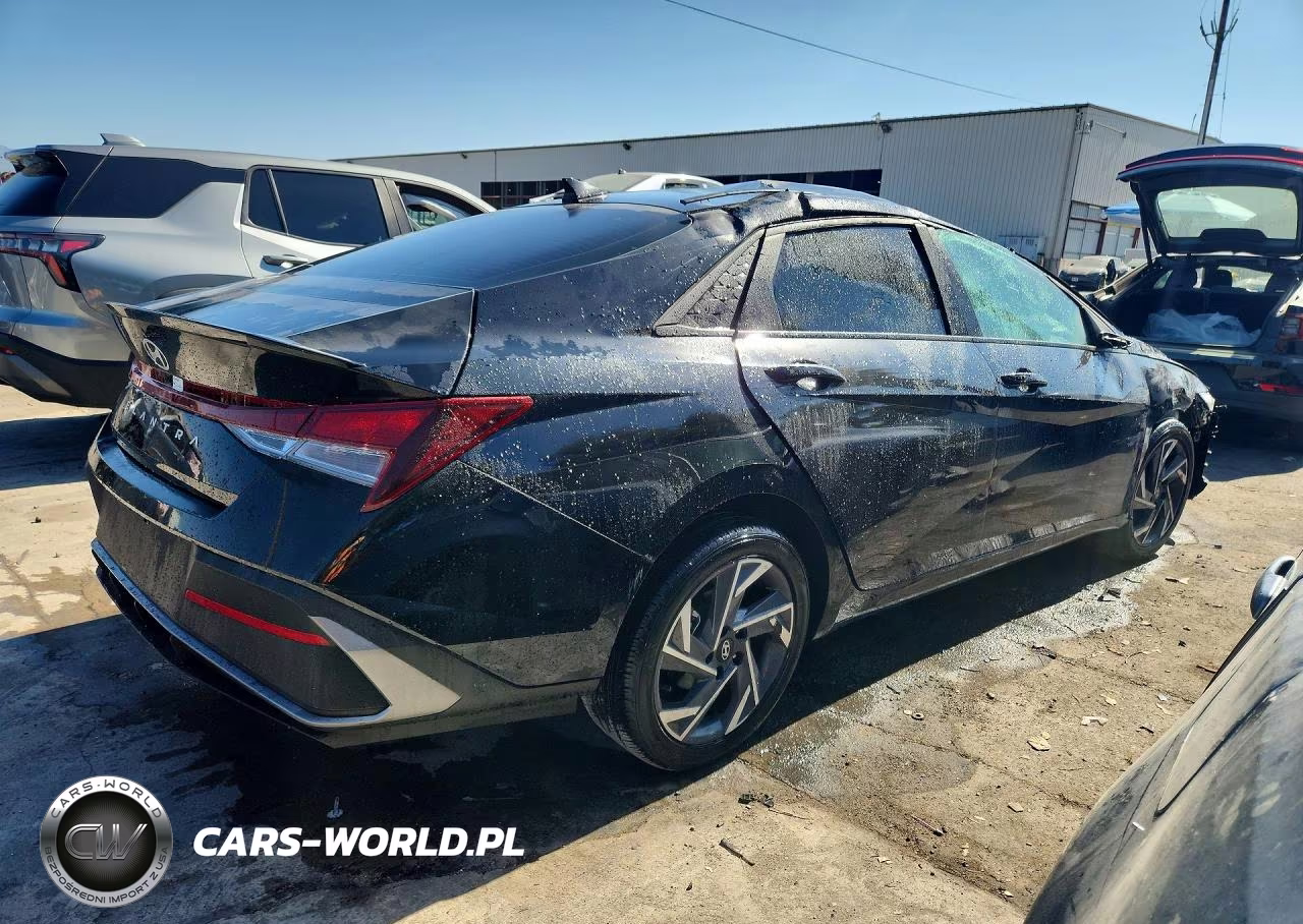 2025 Hyundai Elantra Sel Sport VIN:KMHLM4DG9SU037989 - 3