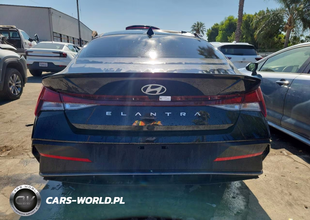 2025 Hyundai Elantra Sel Sport VIN:KMHLM4DG9SU037989 - 6