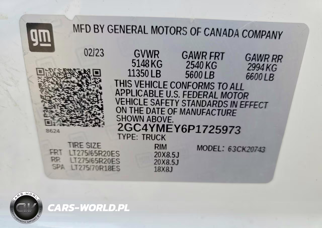 2023 Chevrolet Silverado K2500 Custom VIN:2GC4YMEY6P1725973 - 12