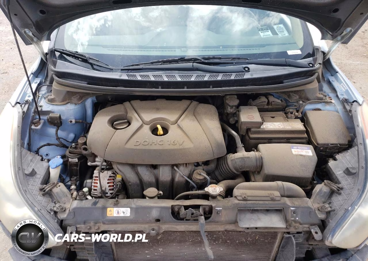 2012 Hyundai Elantra Gls VIN:KMHDH4AE2CU426258 - 11
