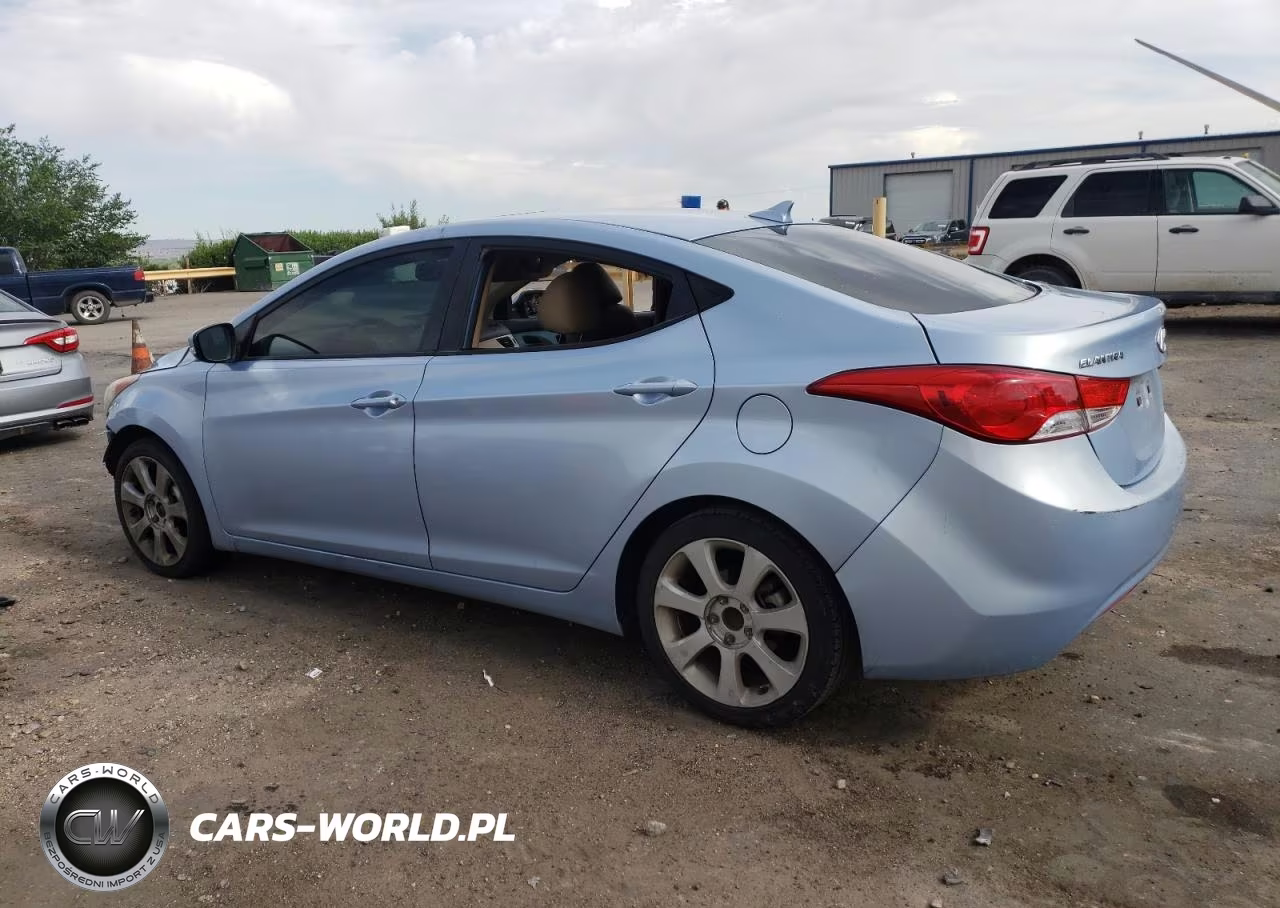 2012 Hyundai Elantra Gls VIN:KMHDH4AE2CU426258 - 2