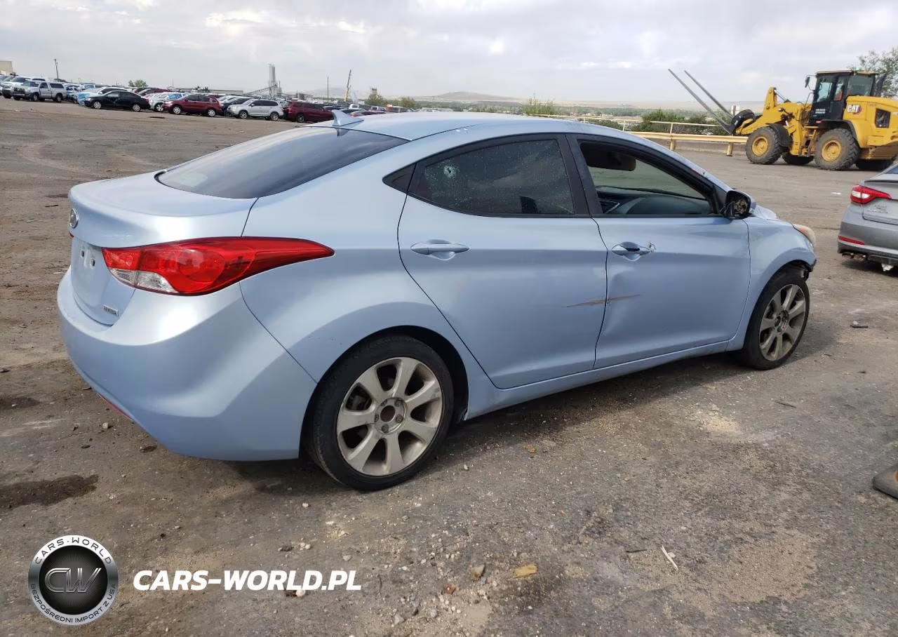 2012 Hyundai Elantra Gls VIN:KMHDH4AE2CU426258 - 3