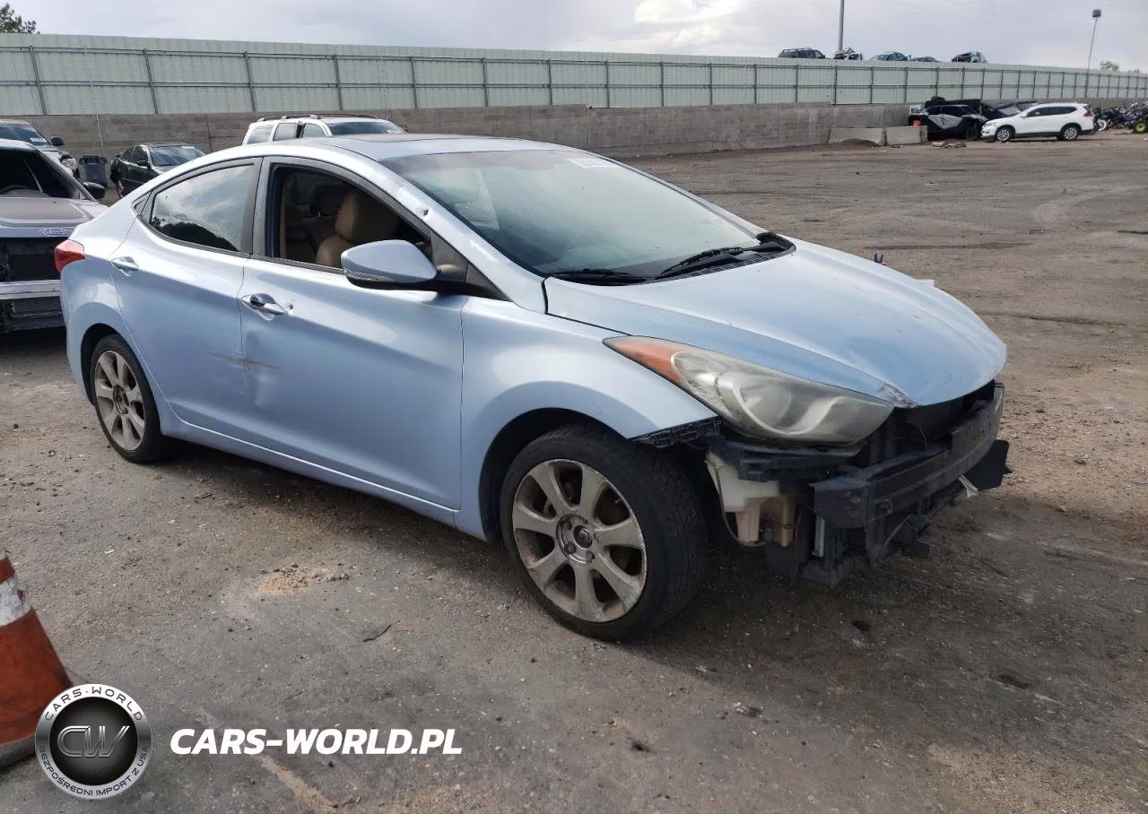 2012 Hyundai Elantra Gls VIN:KMHDH4AE2CU426258 - 4