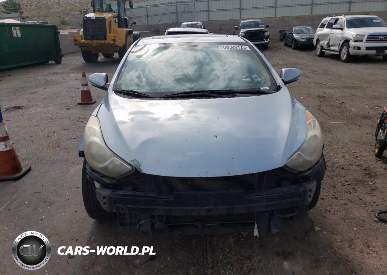 2012 Hyundai Elantra Gls VIN:KMHDH4AE2CU426258 - 5