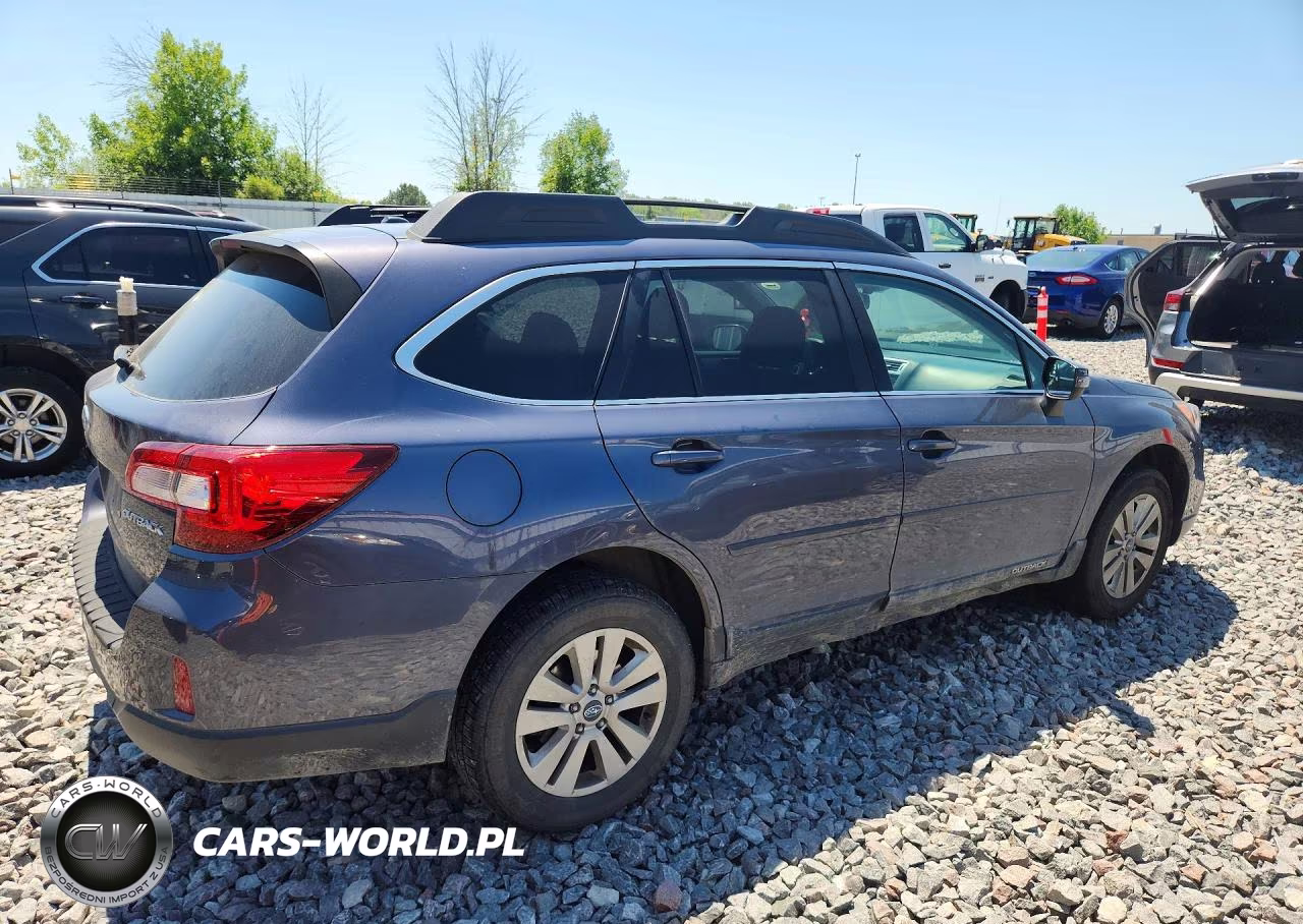 2015 Subaru Outback 2.5I Premium VIN:4S4BSBHC8F3249775 - 3