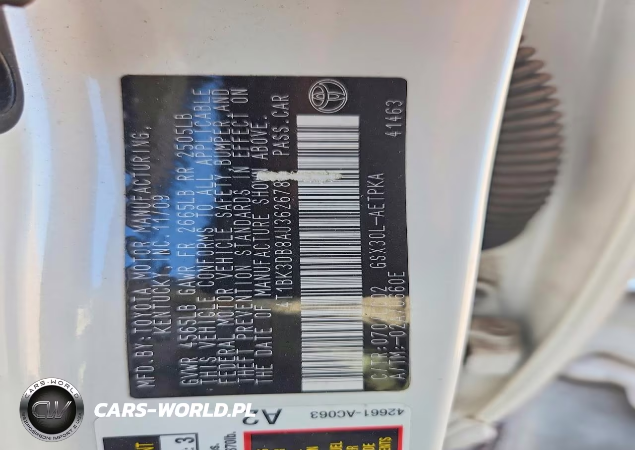 2010 Toyota Avalon Limited VIN:4T1BK3DB8AU362678 - 12