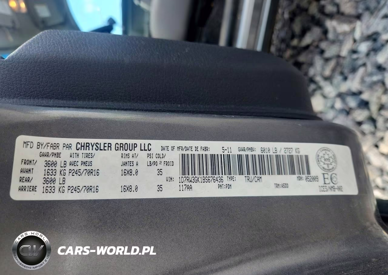 2011 Dodge Dakota Slt VIN:1D7RW3GK1BS676436 - 12