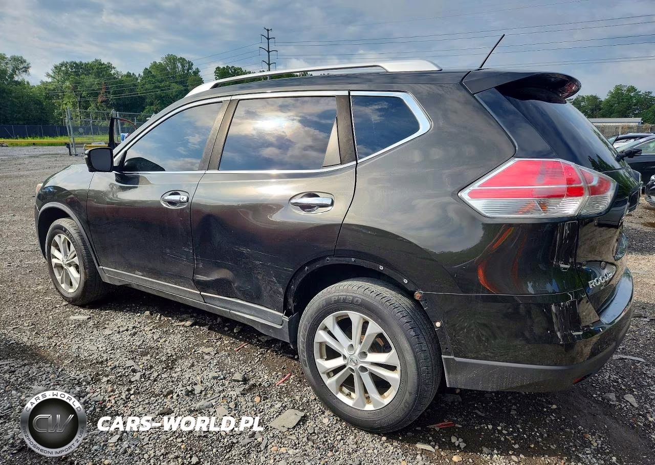 2016 Nissan Rogue Sv VIN:KNMAT2MV8GP643257 - 2