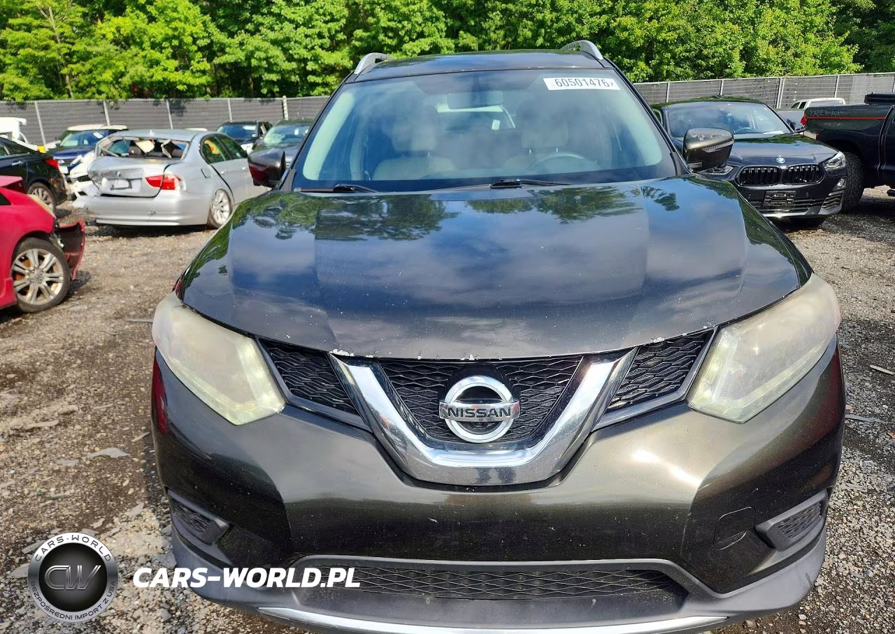 2016 Nissan Rogue Sv VIN:KNMAT2MV8GP643257 - 5