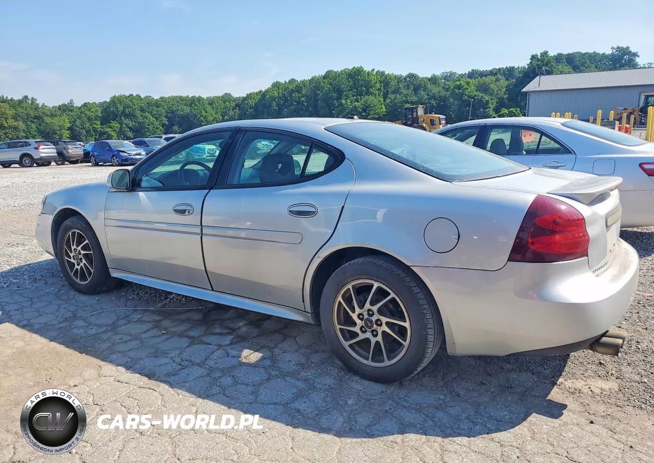 2004 Pontiac Grand Prix Gtp VIN:2G2WR544141293657 - 2