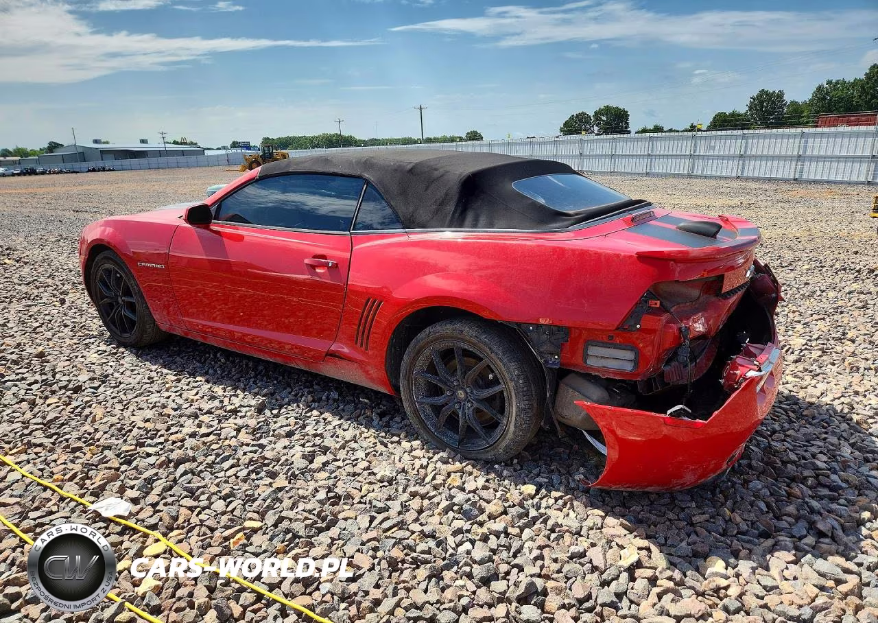 2011 Chevrolet Camaro Lt VIN:2G1FC3DD7B9184032 - 2