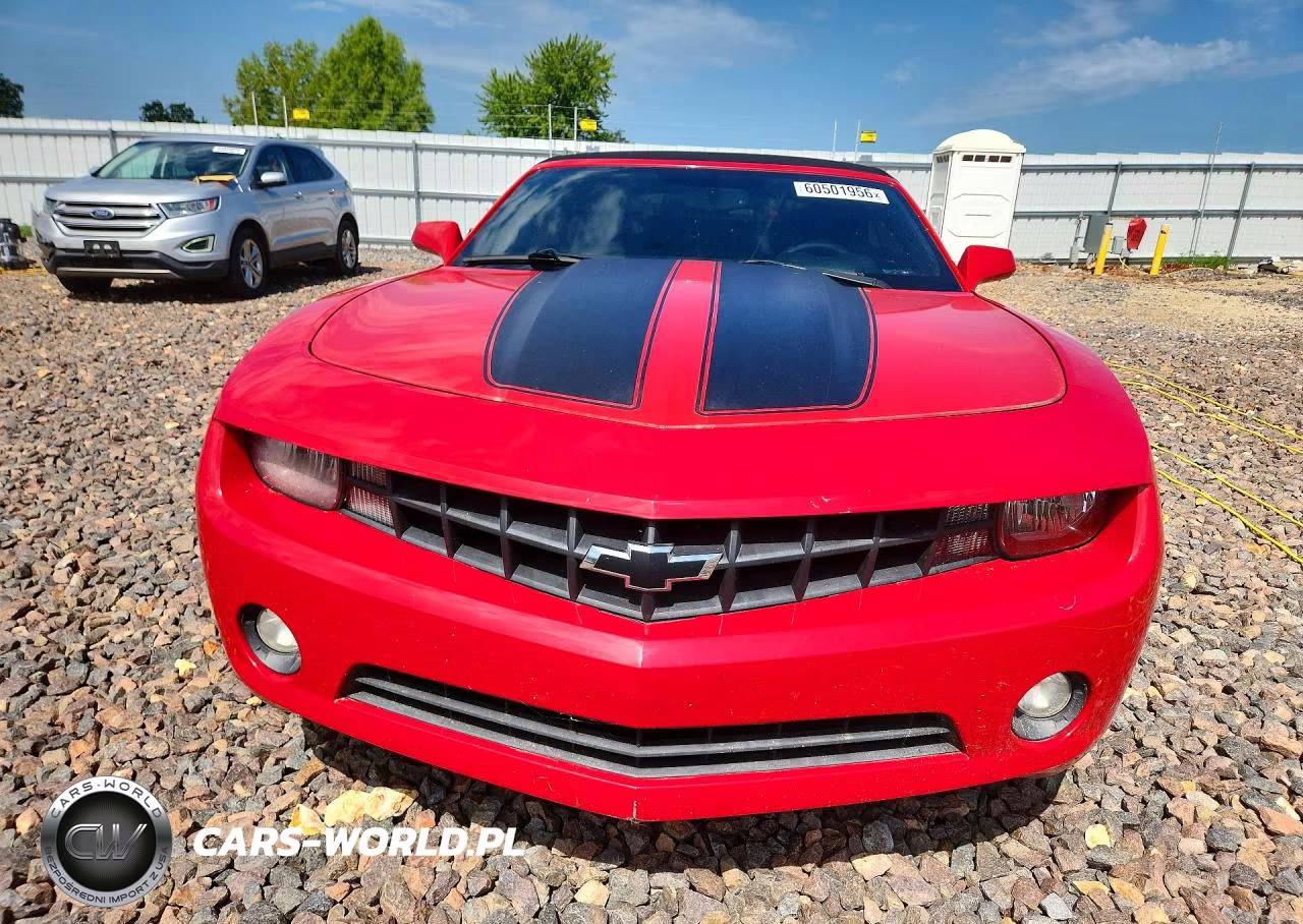2011 Chevrolet Camaro Lt VIN:2G1FC3DD7B9184032 - 5