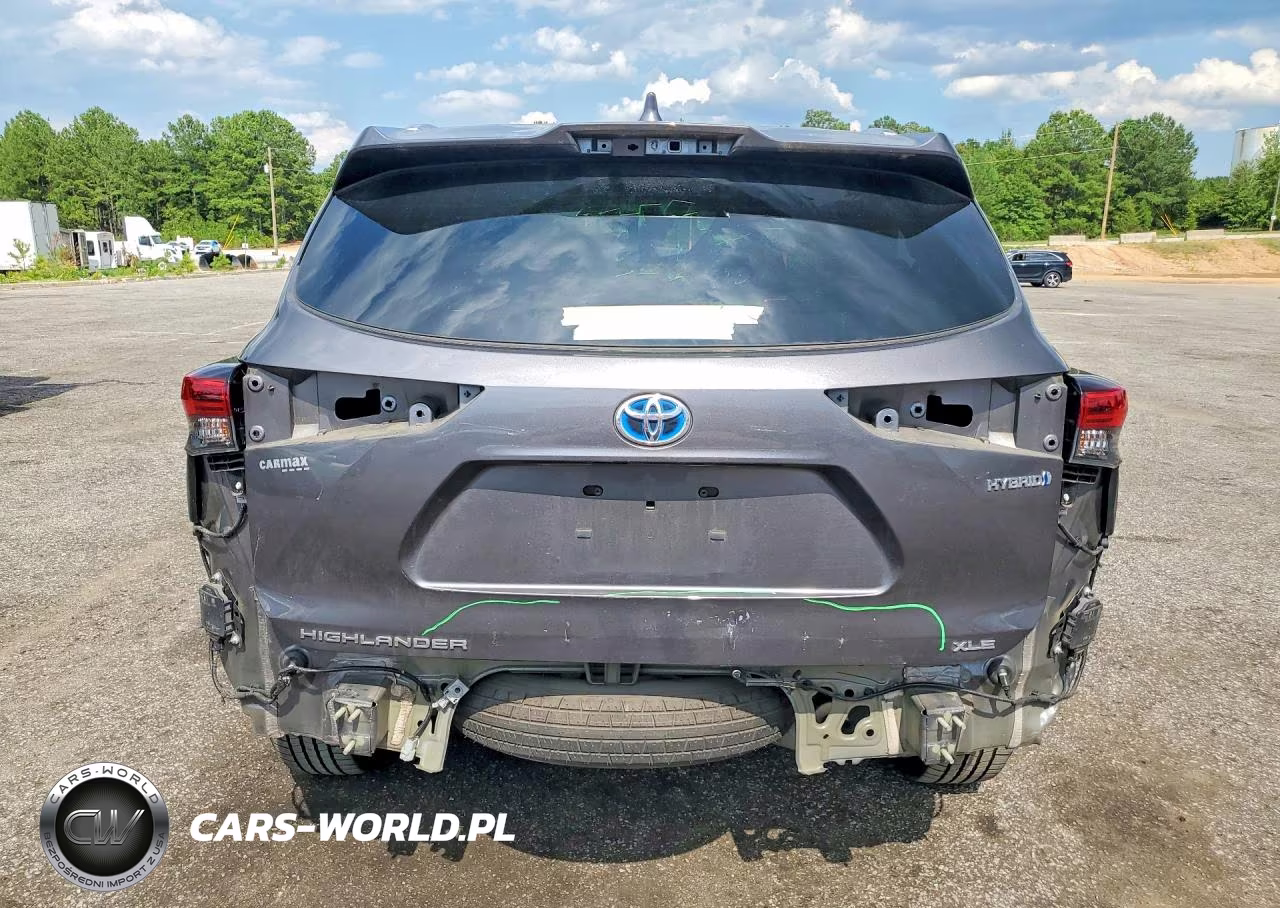 2021 Toyota Highlander Hybrid Xle VIN:5TDGARAH4MS509421 - 6
