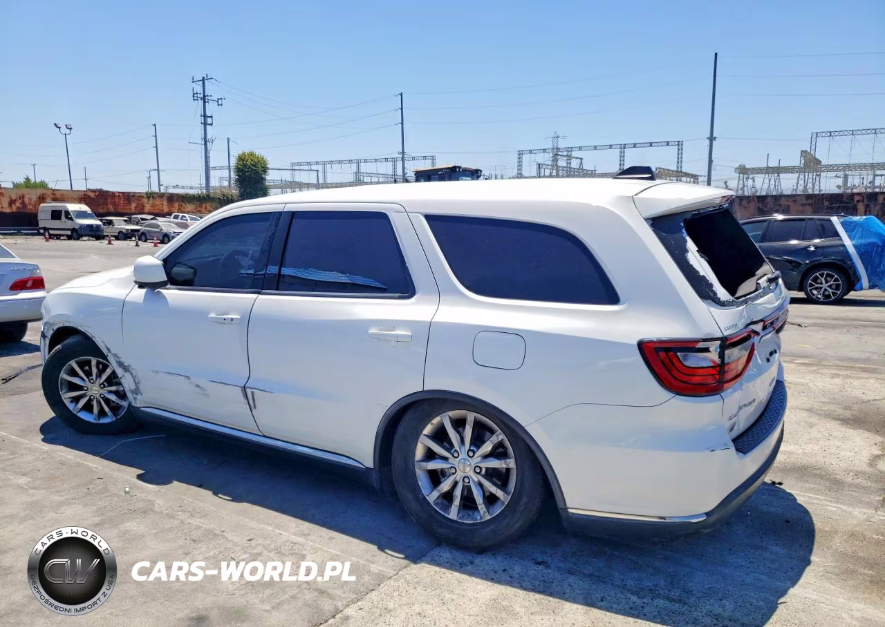 2017 Dodge Durango Sxt VIN:1C4RDJAG6HC929052 - 2