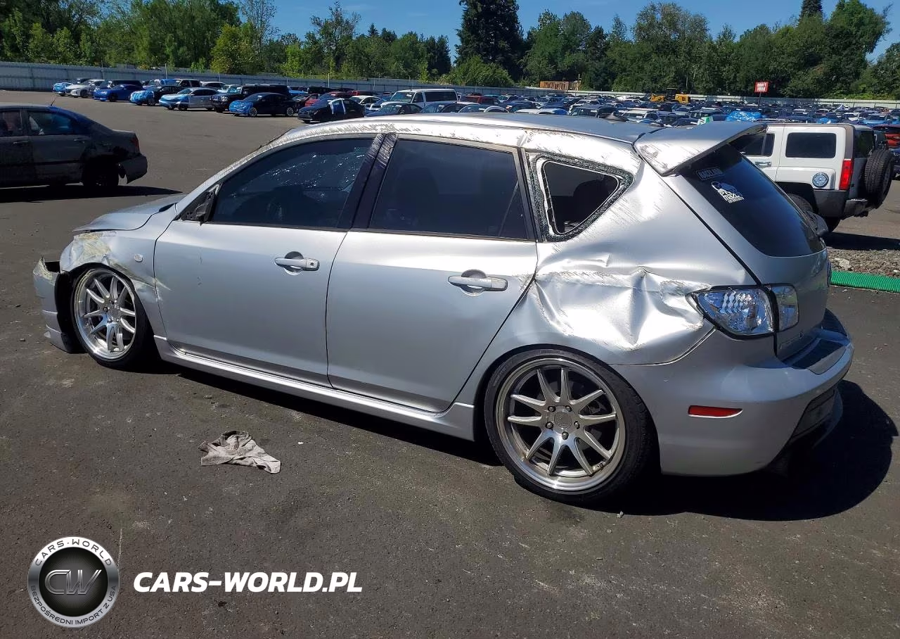 2007 Mazda Speed 3 VIN:JM1BK34M971676288 - 2