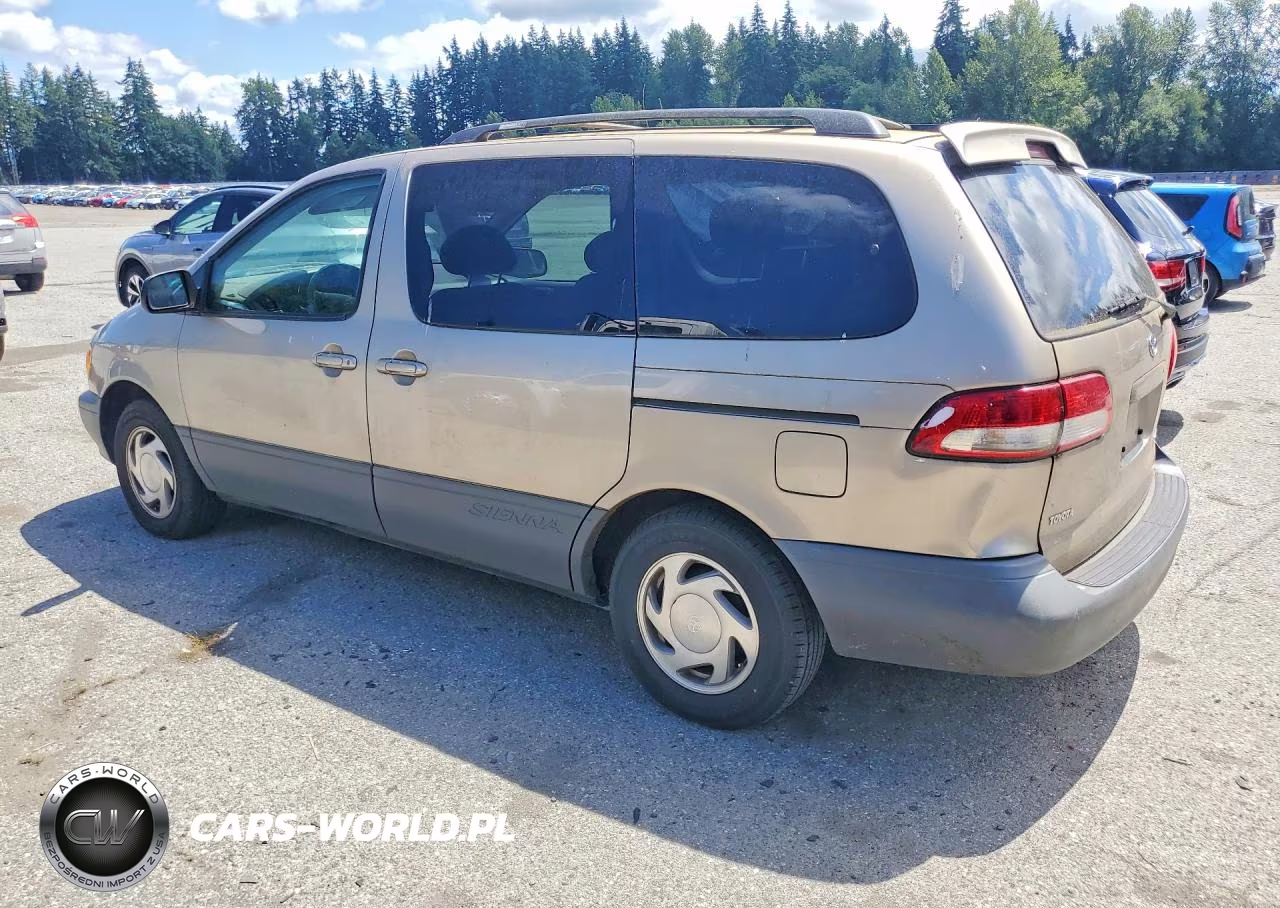 2001 Toyota Sienna Le VIN:4T3ZF13C41U355185 - 2