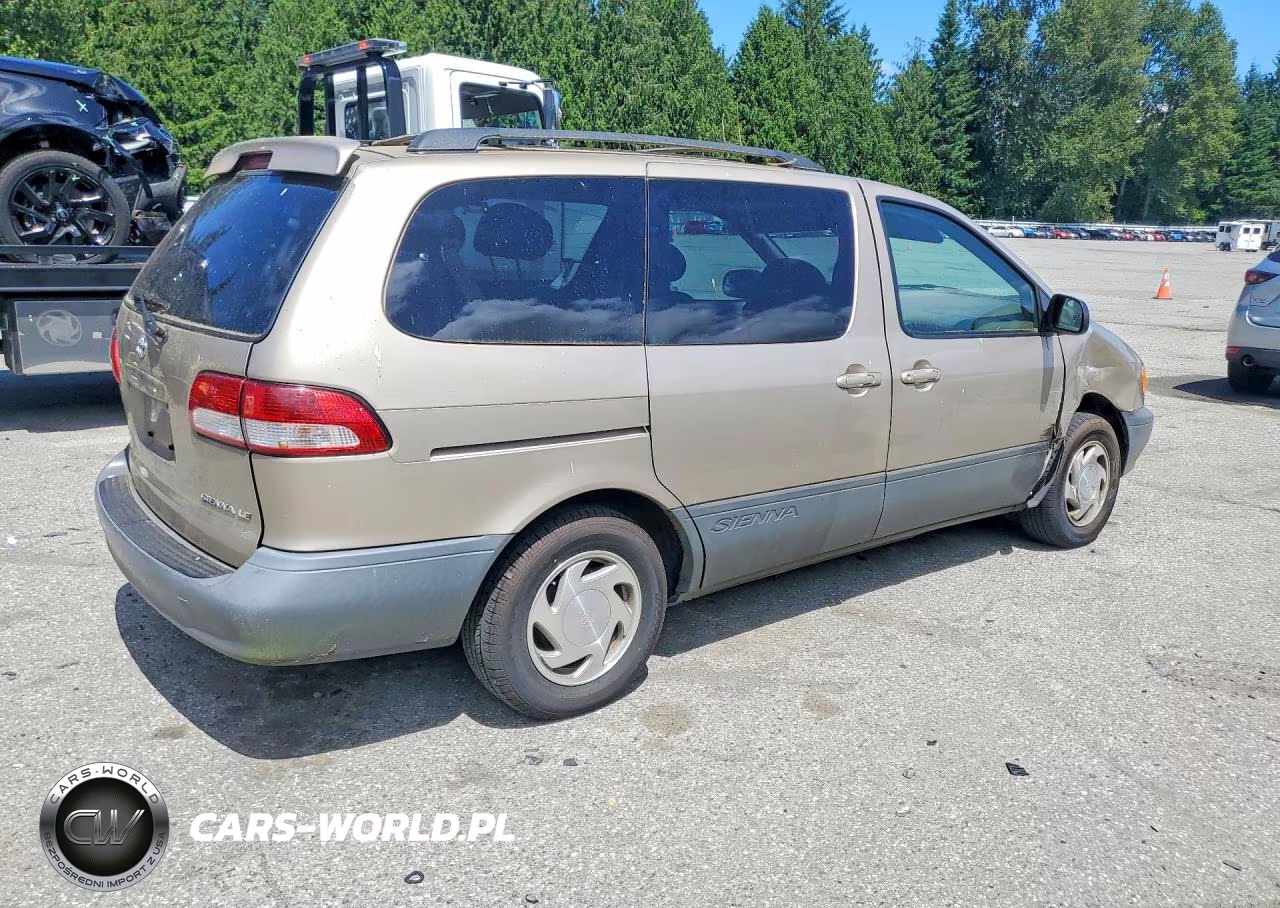 2001 Toyota Sienna Le VIN:4T3ZF13C41U355185 - 3