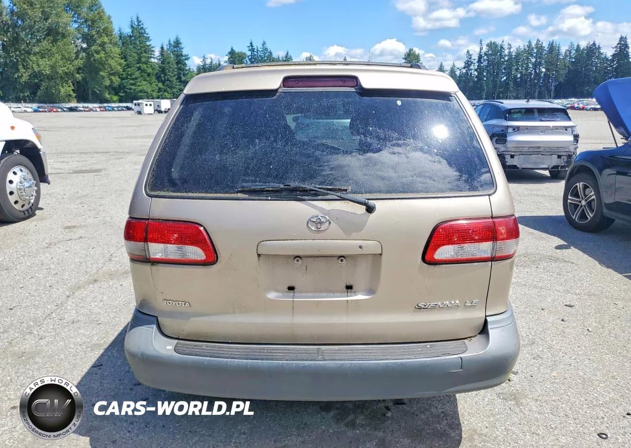 2001 Toyota Sienna Le VIN:4T3ZF13C41U355185 - 6