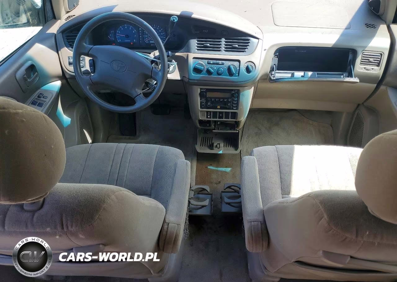 2001 Toyota Sienna Le VIN:4T3ZF13C41U355185 - 8