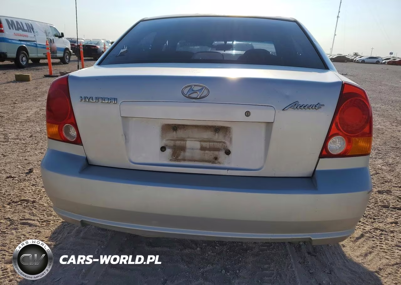 2005 Hyundai Accent Gl VIN:KMHCG45C25U598638 - 6