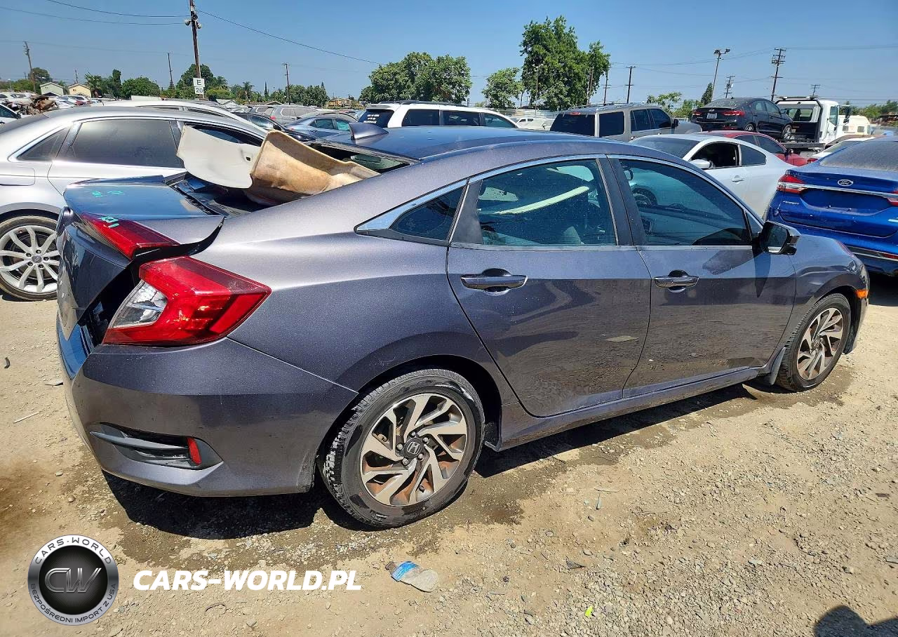 2017 Honda Civic Ex VIN:2HGFC2F70HH503506 - 3