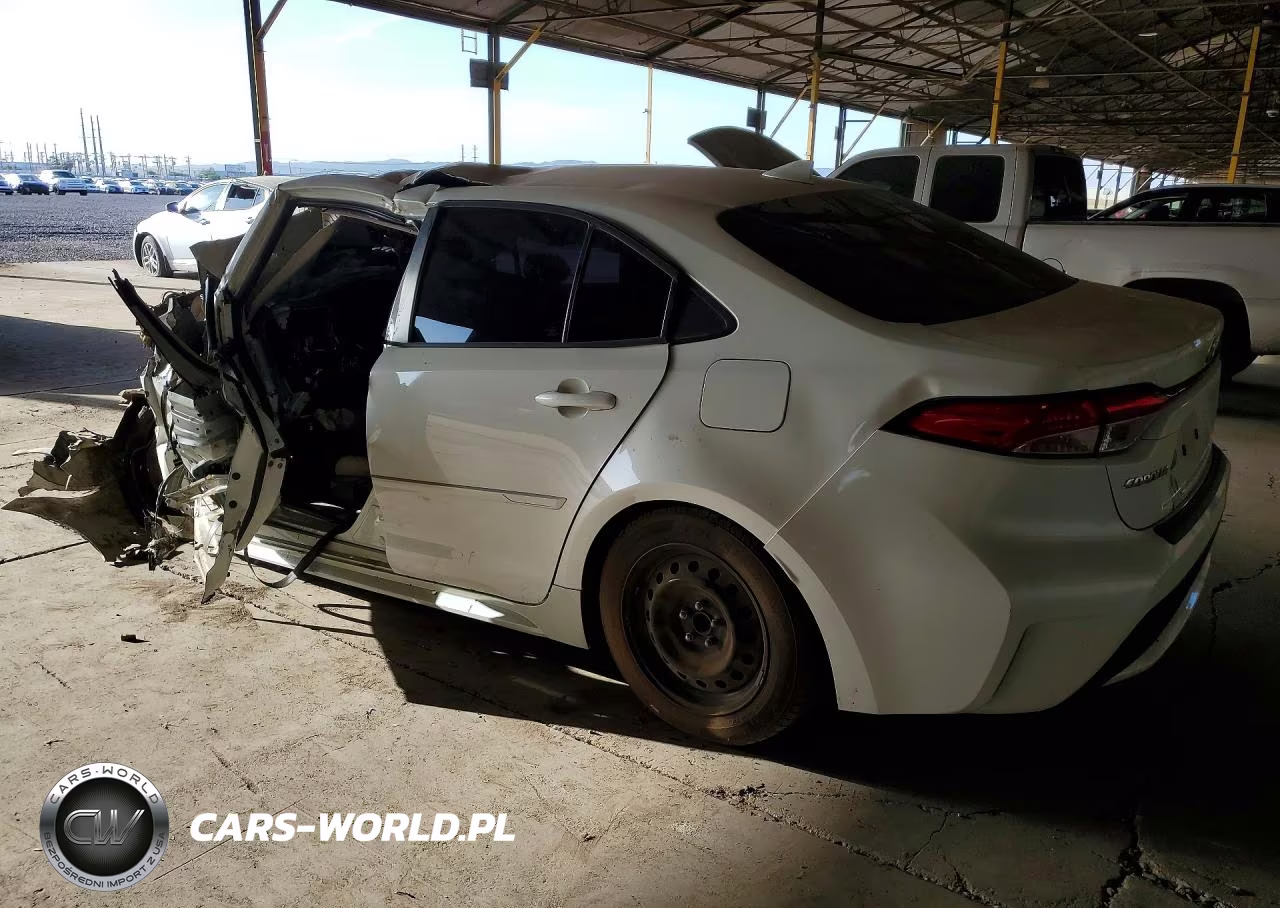 2021 Toyota Corolla Le VIN:5YFEPMAE8MP256871 - 2
