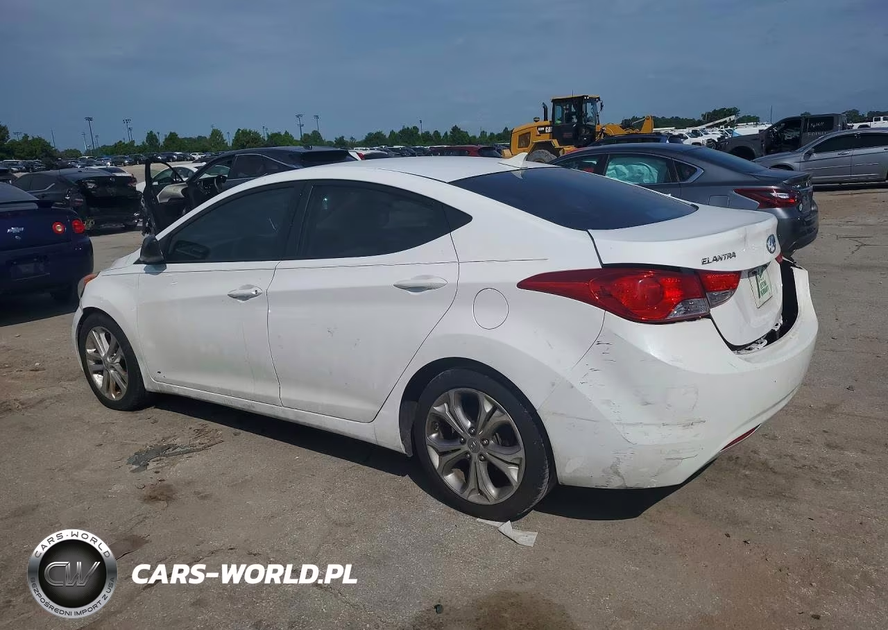 2013 Hyundai Elantra Gls VIN:5NPDH4AE5DH287131 - 2