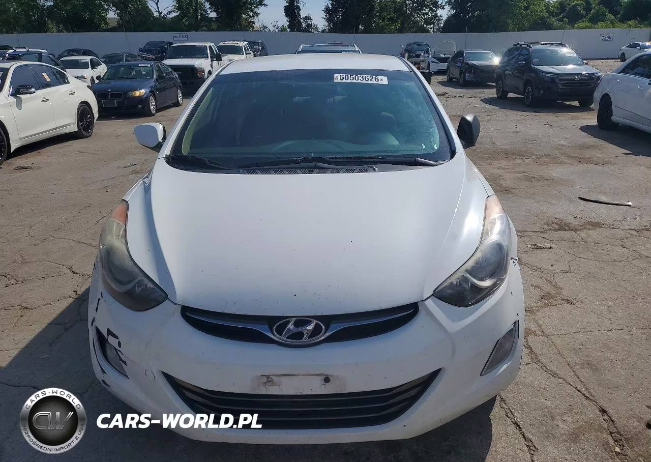 2013 Hyundai Elantra Gls VIN:5NPDH4AE5DH287131 - 5